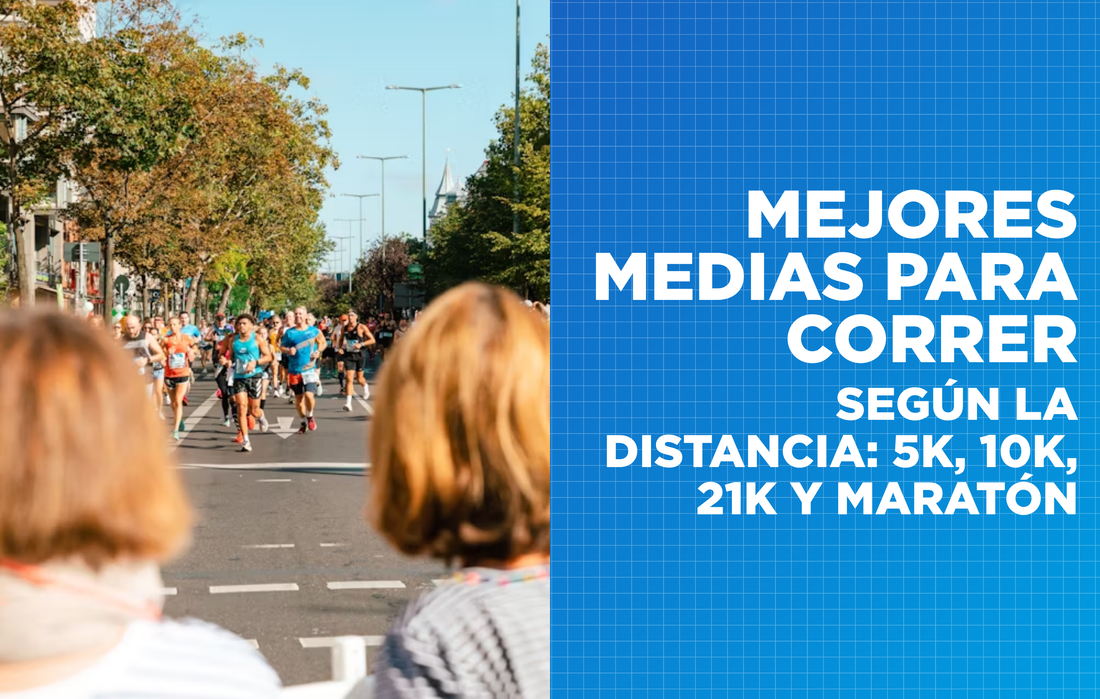 Las mejores medias para correr según la distancia: 5K, 10K, 21K y maratón
