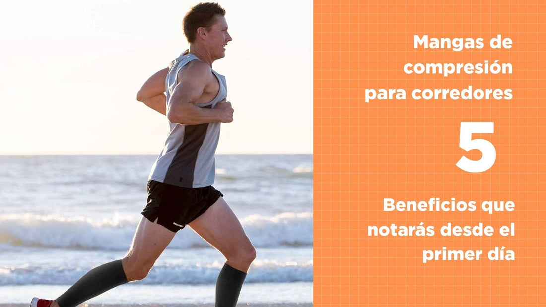 Mangas de compresión para corredores: 5 beneficios que notarás desde el primer día
