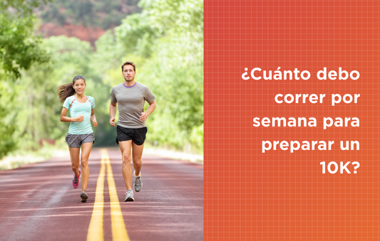 ¿Cuánto debo correr por semana para preparar un 10K?