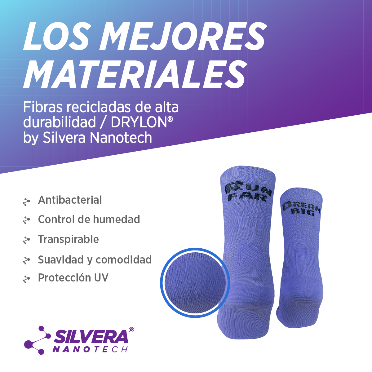 Medias deportivas ciclismo y running | LETTER SOCKS