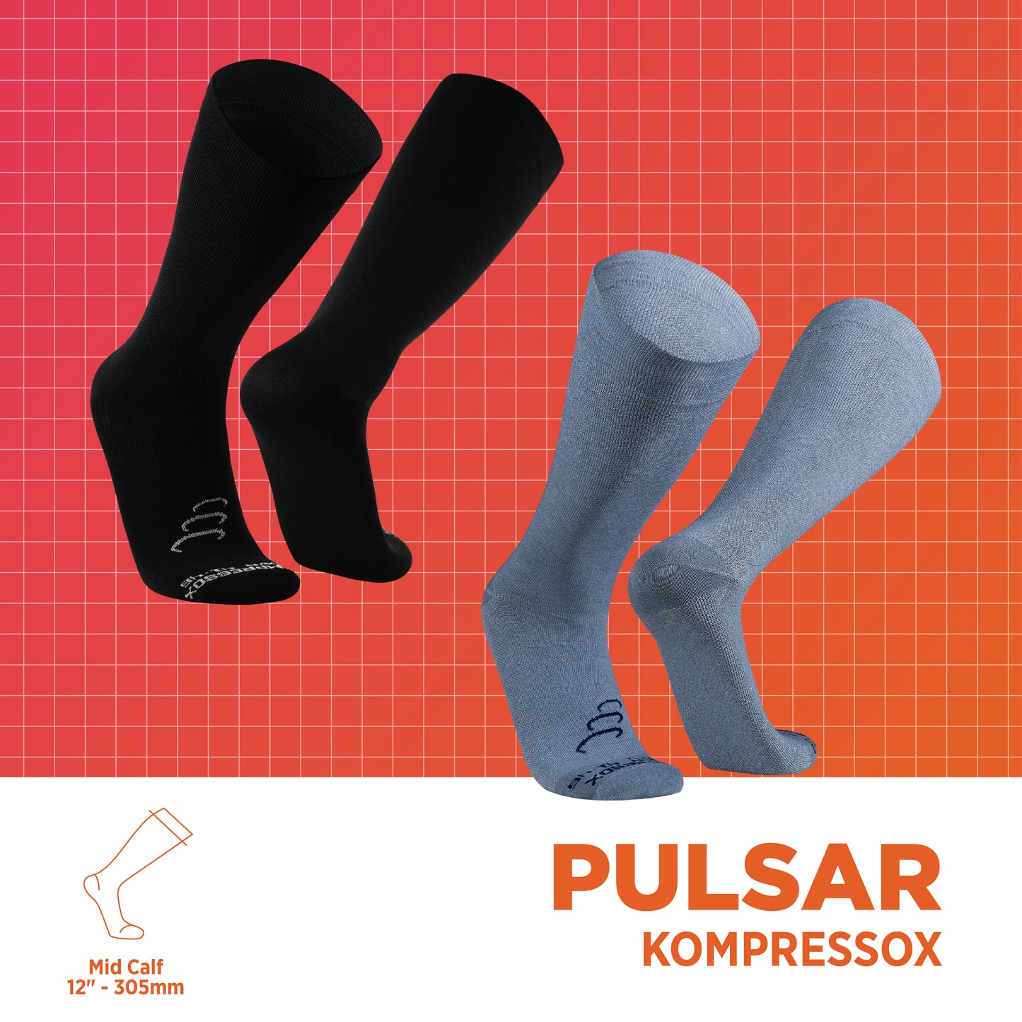 Pulsar Cotton | Medias de Compresion 15-20 mmHg