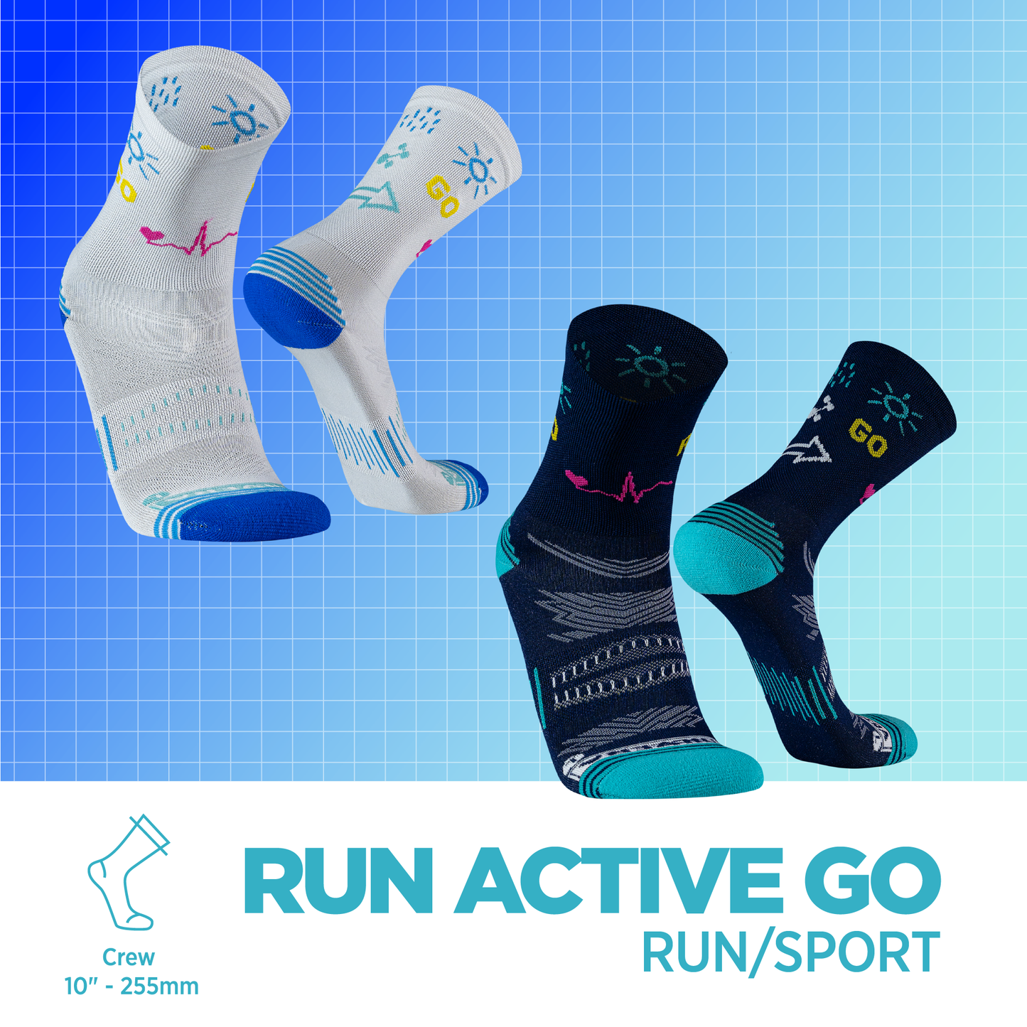 Medias deportivas para running | RUN ACTIVE GO