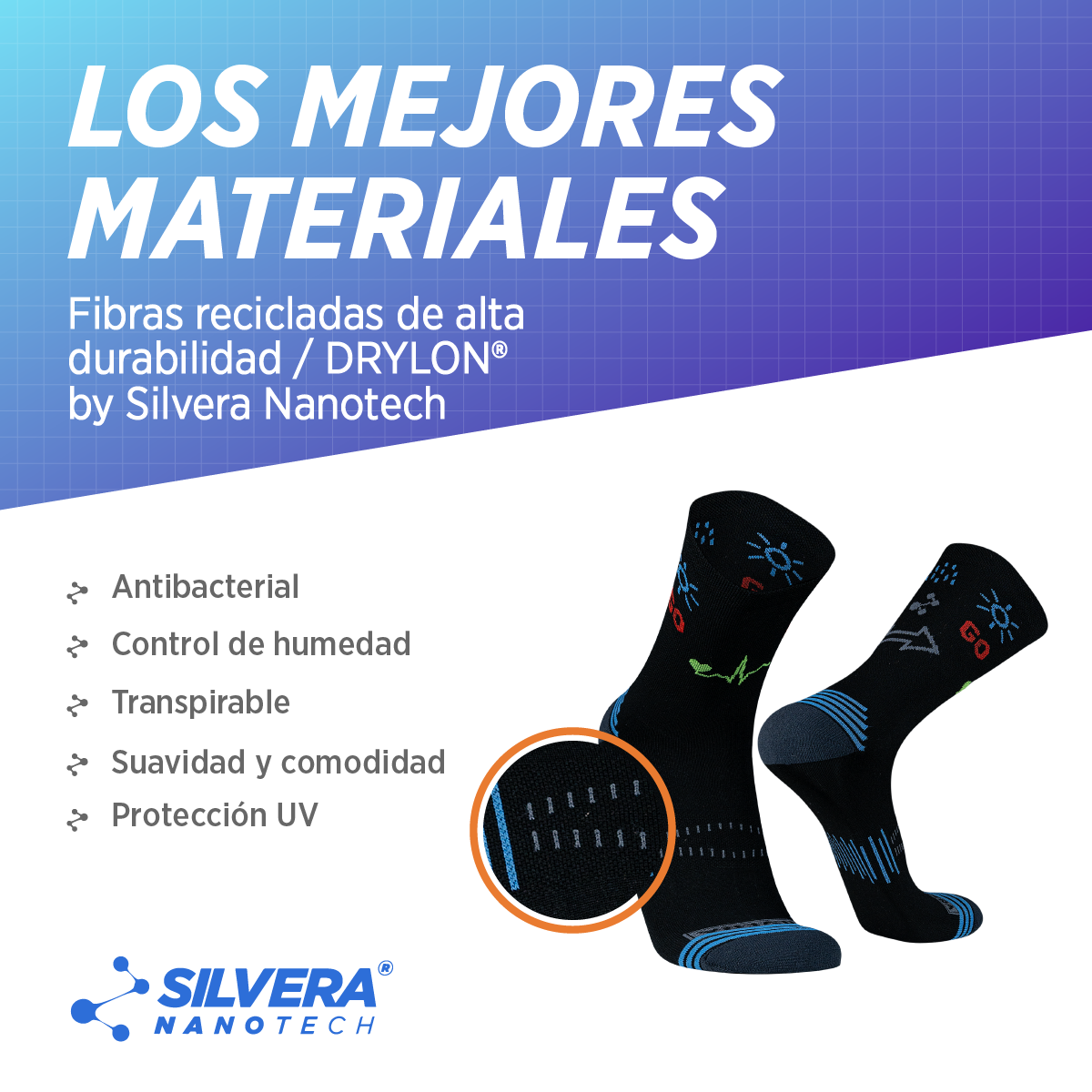 Medias deportivas para running | RUN ACTIVE GO