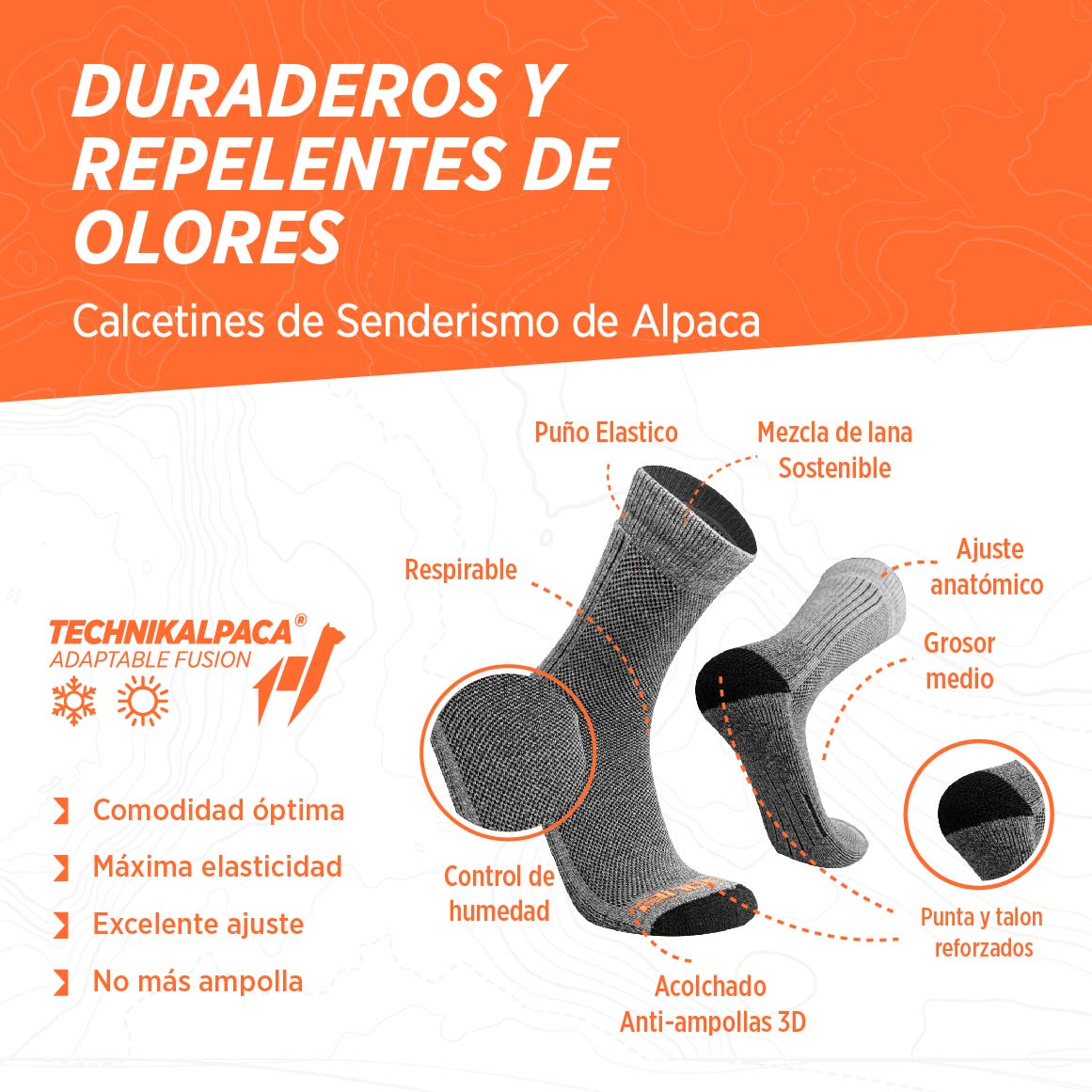ANDANTE | Medias Trekking