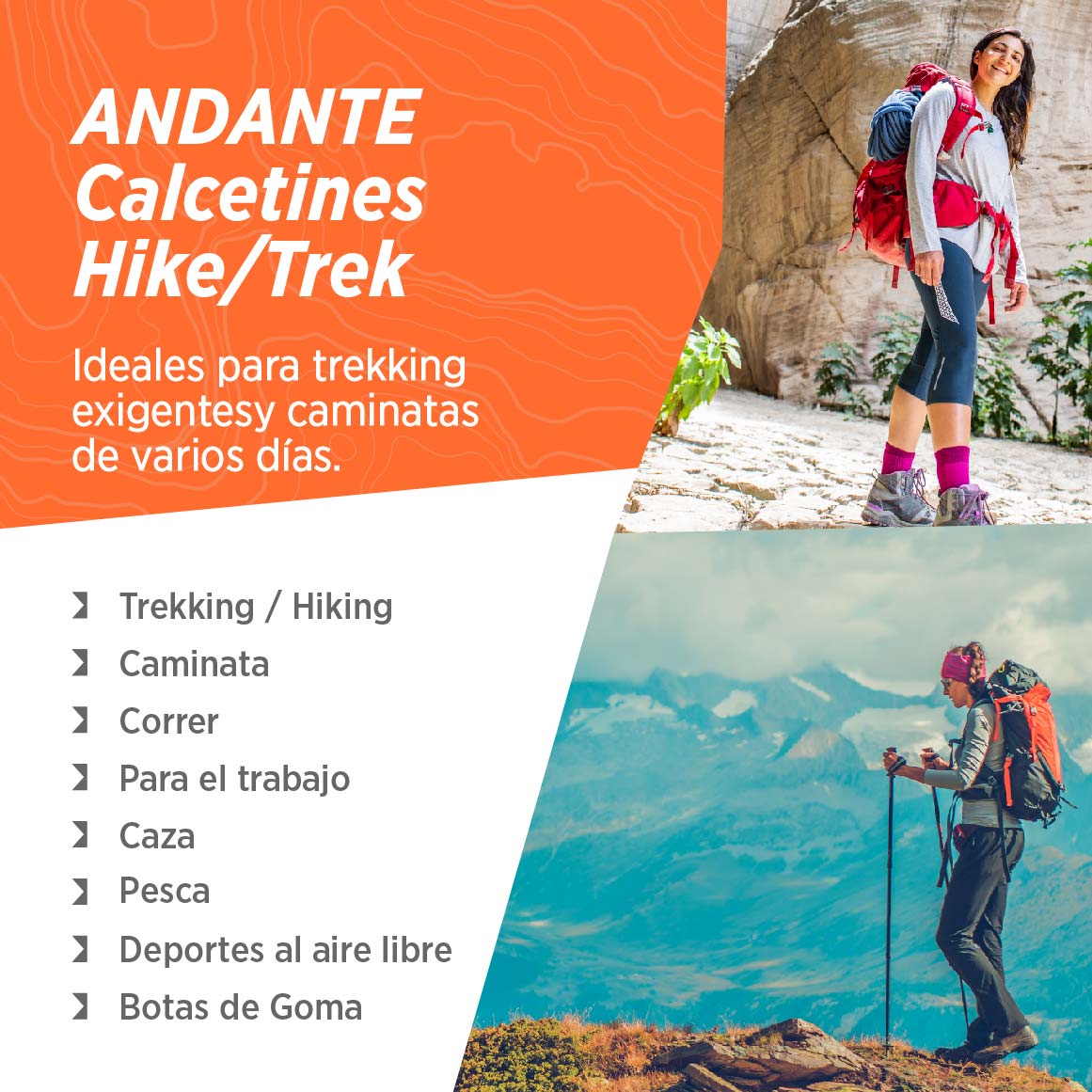ANDANTE | Medias Trekking