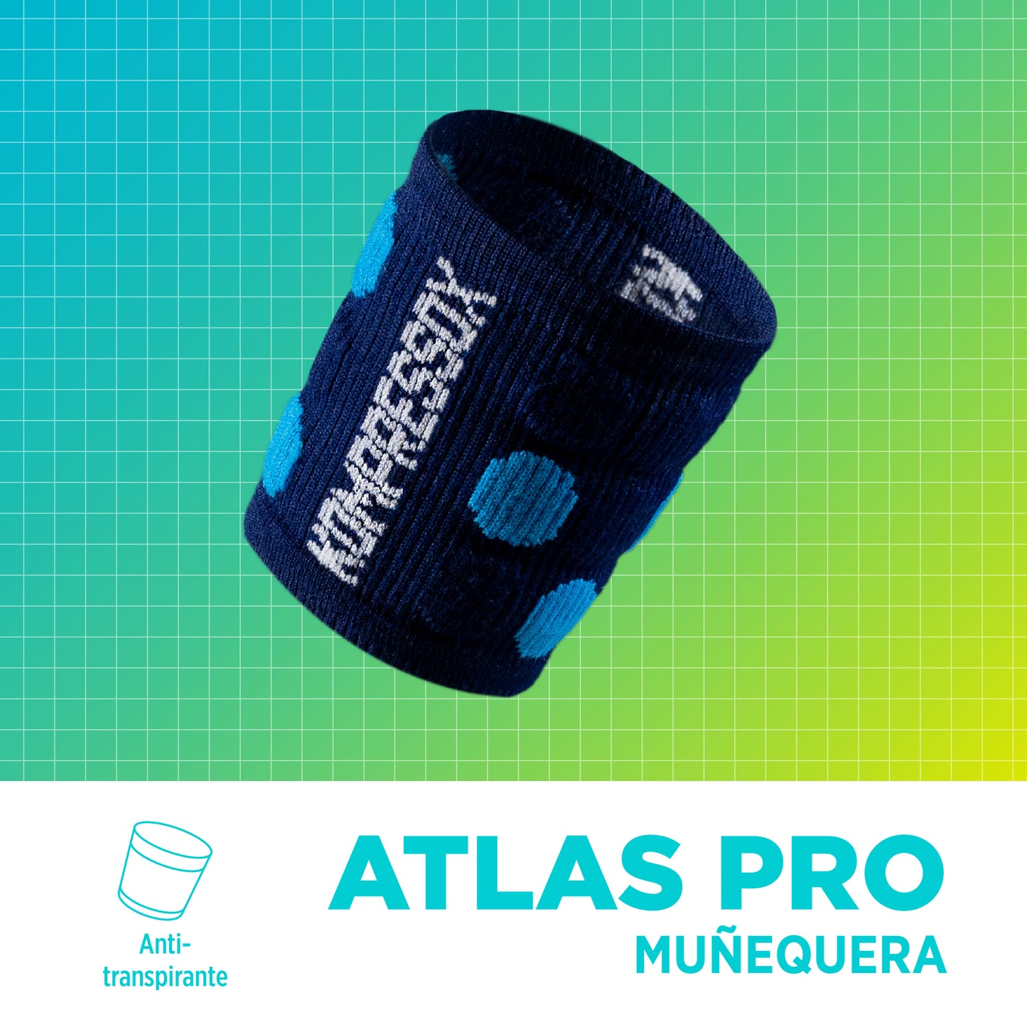 MUÑEQUERA DEPORTIVA PARA RUNNING