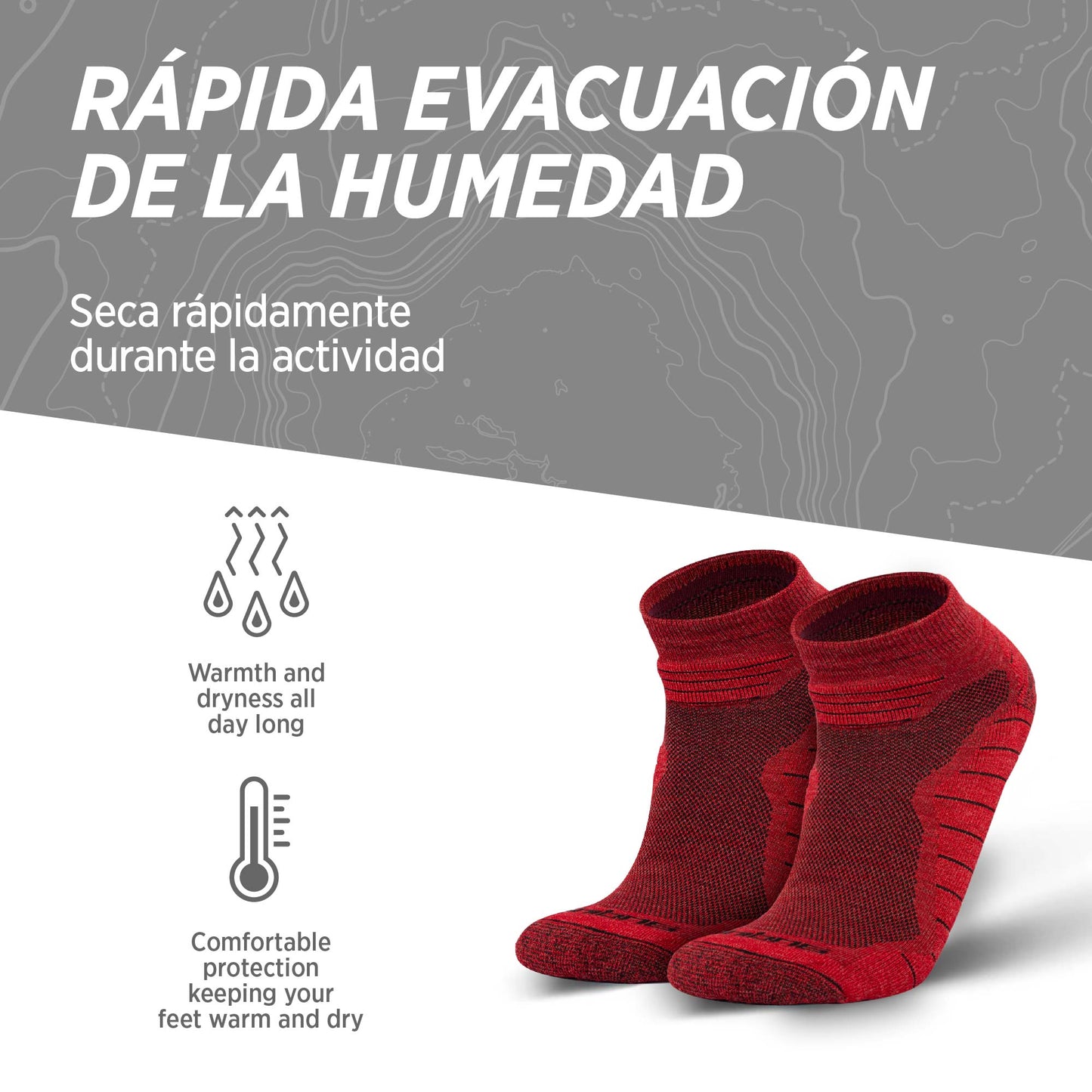 APEX RUN/BIKE Medias Tobilleras Térmicas