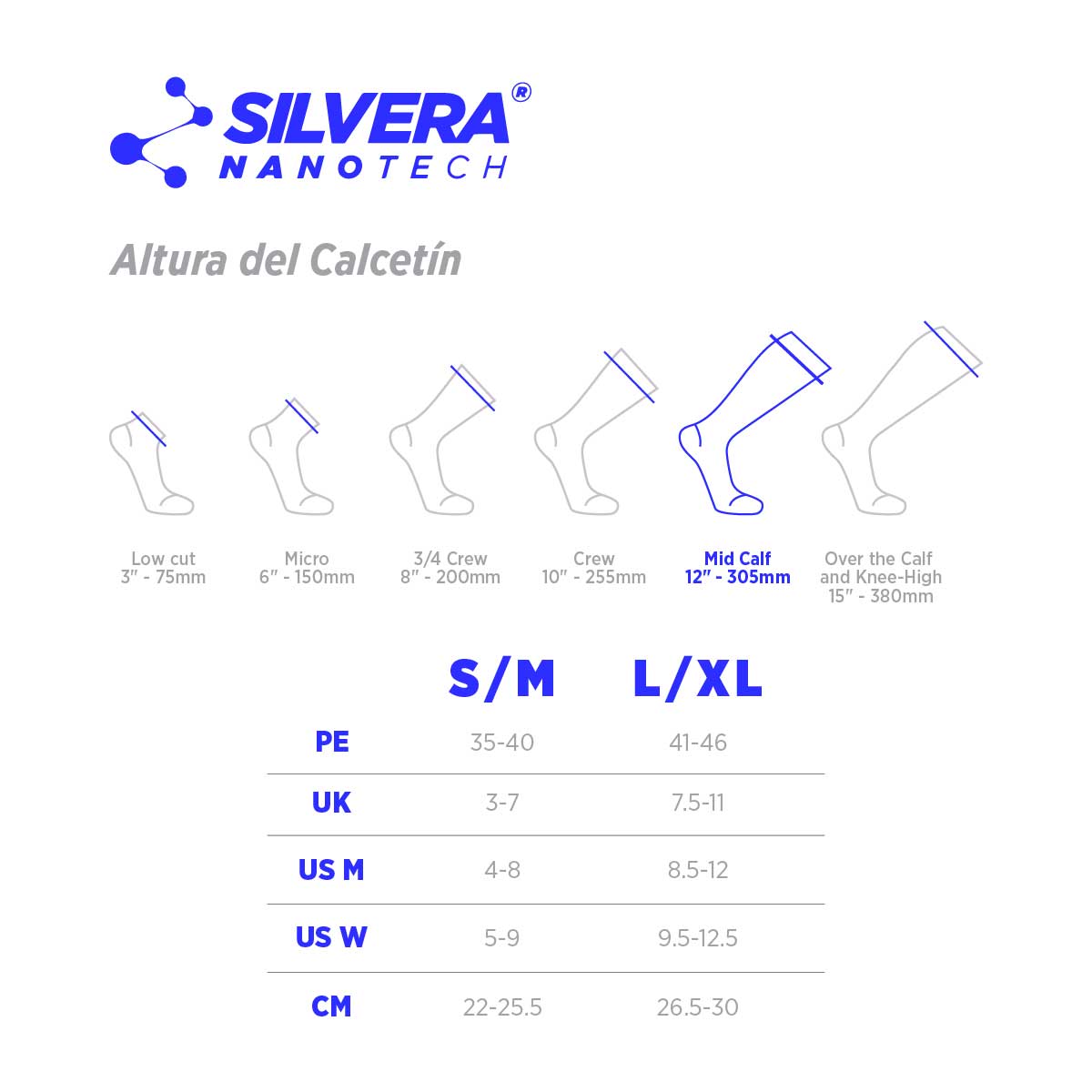 Medias Running Ciclismo TANGENTE, 2 Pares (Ultra Light)
