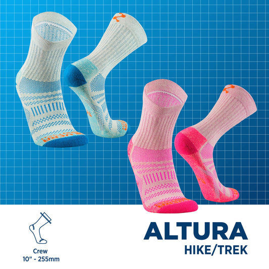 ALTURA Medias deportivas de Algodón Pima, 2 pares