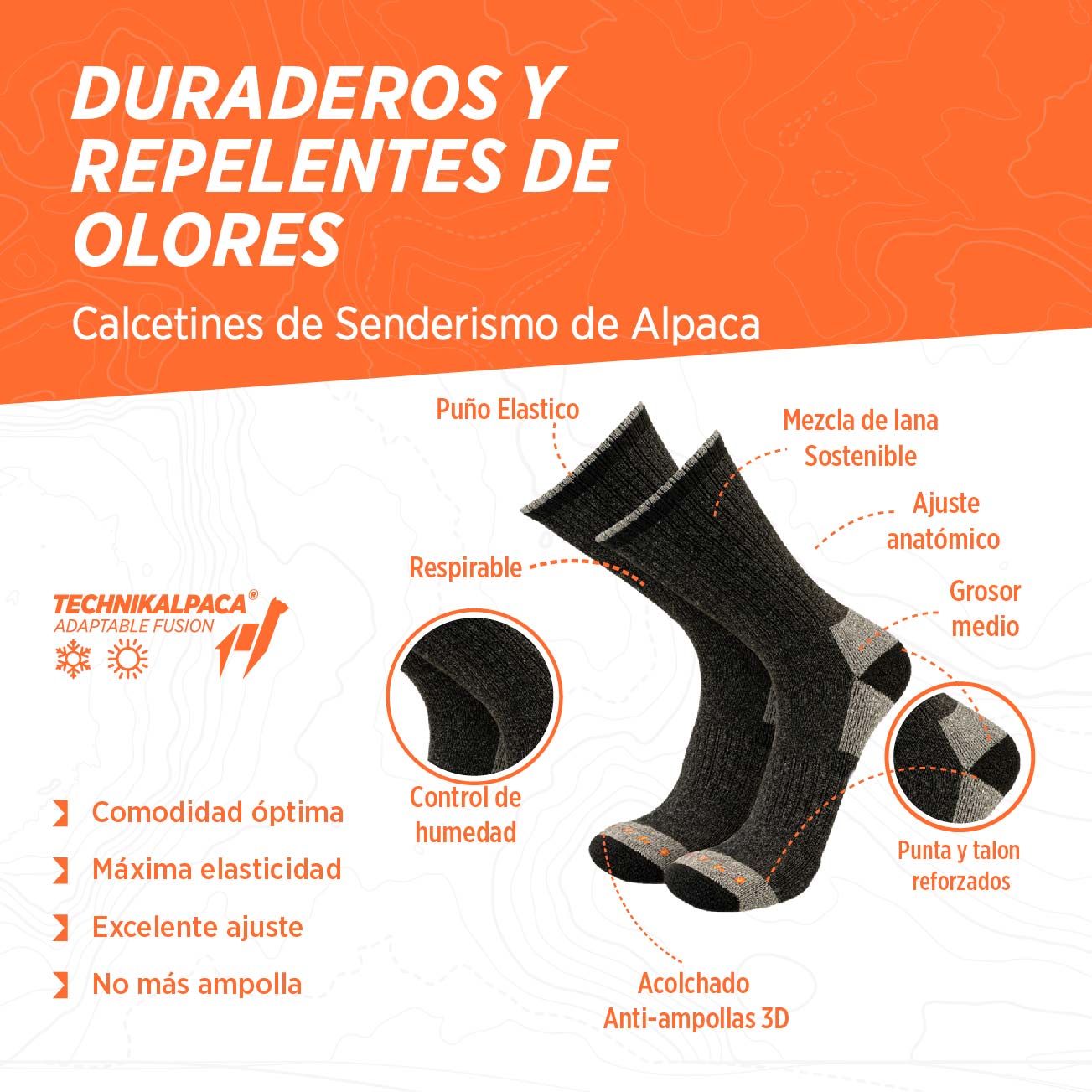 Cordillera | Medias de Trekking