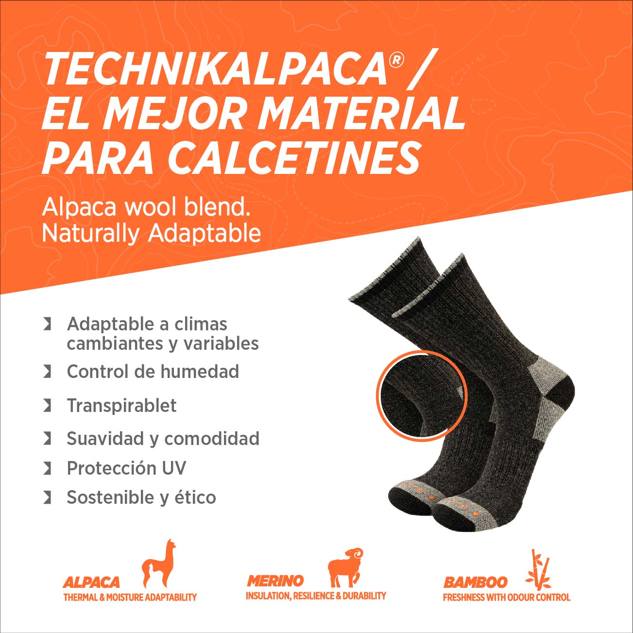 Cordillera | Medias de Trekking