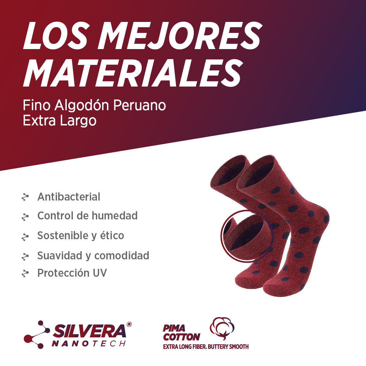 Medias de Vestir Unisex | Polka, 03-Pack