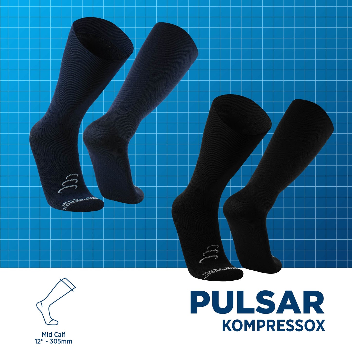 Pulsar Cotton | Medias de Compresion 15-20 mmHg
