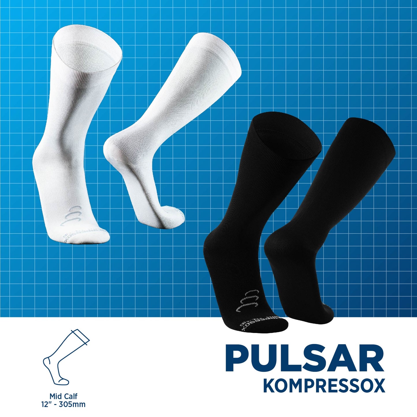 Pulsar Cotton | Medias de Compresion 15-20 mmHg