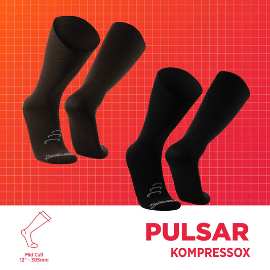 PULSAR COTTON Medias de Compresion de algodón pima 15-20 mmHg