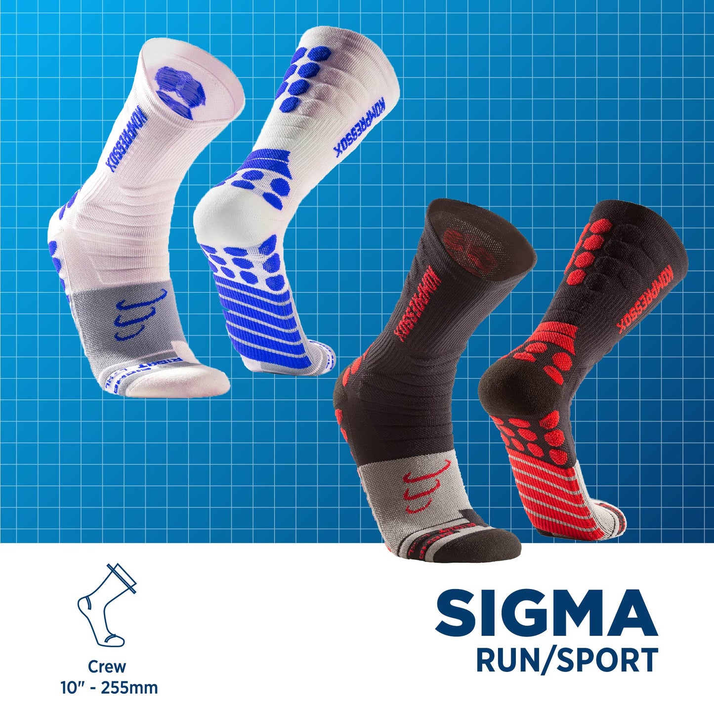 Medias de Compresión | Sigma 2-Pack