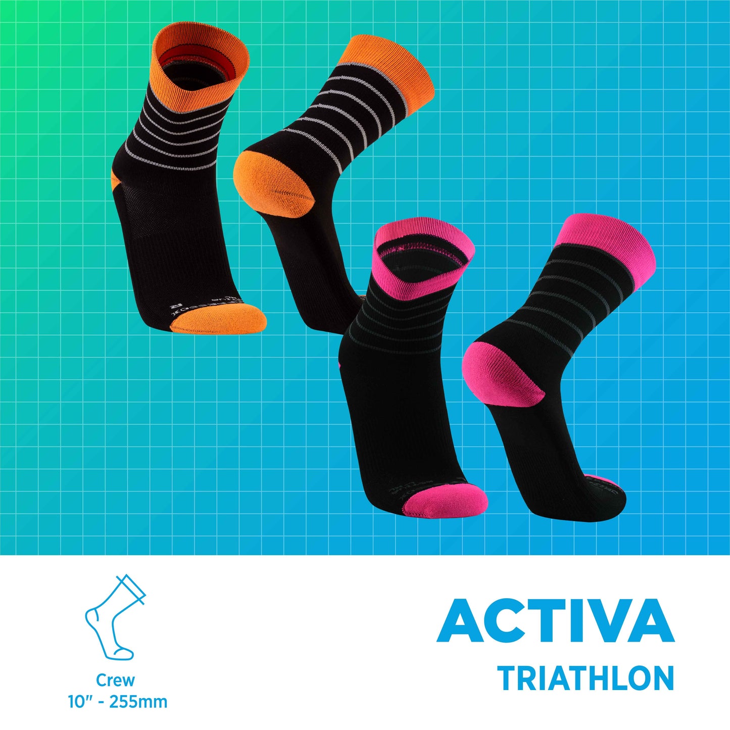 Medias de Compresión | Activa Triathlon, 02-Pack