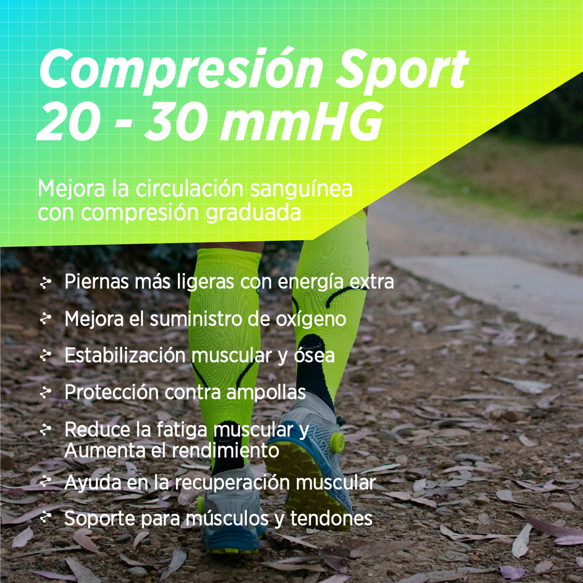 MEDIAS DE COMPRESIÓN DEPORTIVA