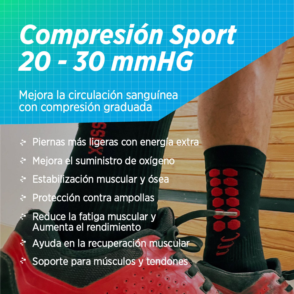 Medias de Compresión | Sigma 2-Pack