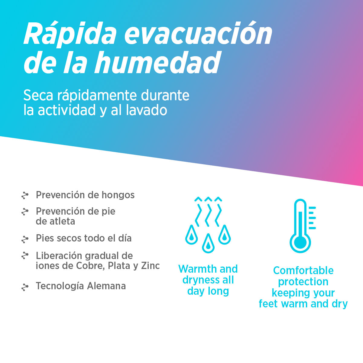 Medias Cortas Algodon Pima | Austral Tab, 03-Pack