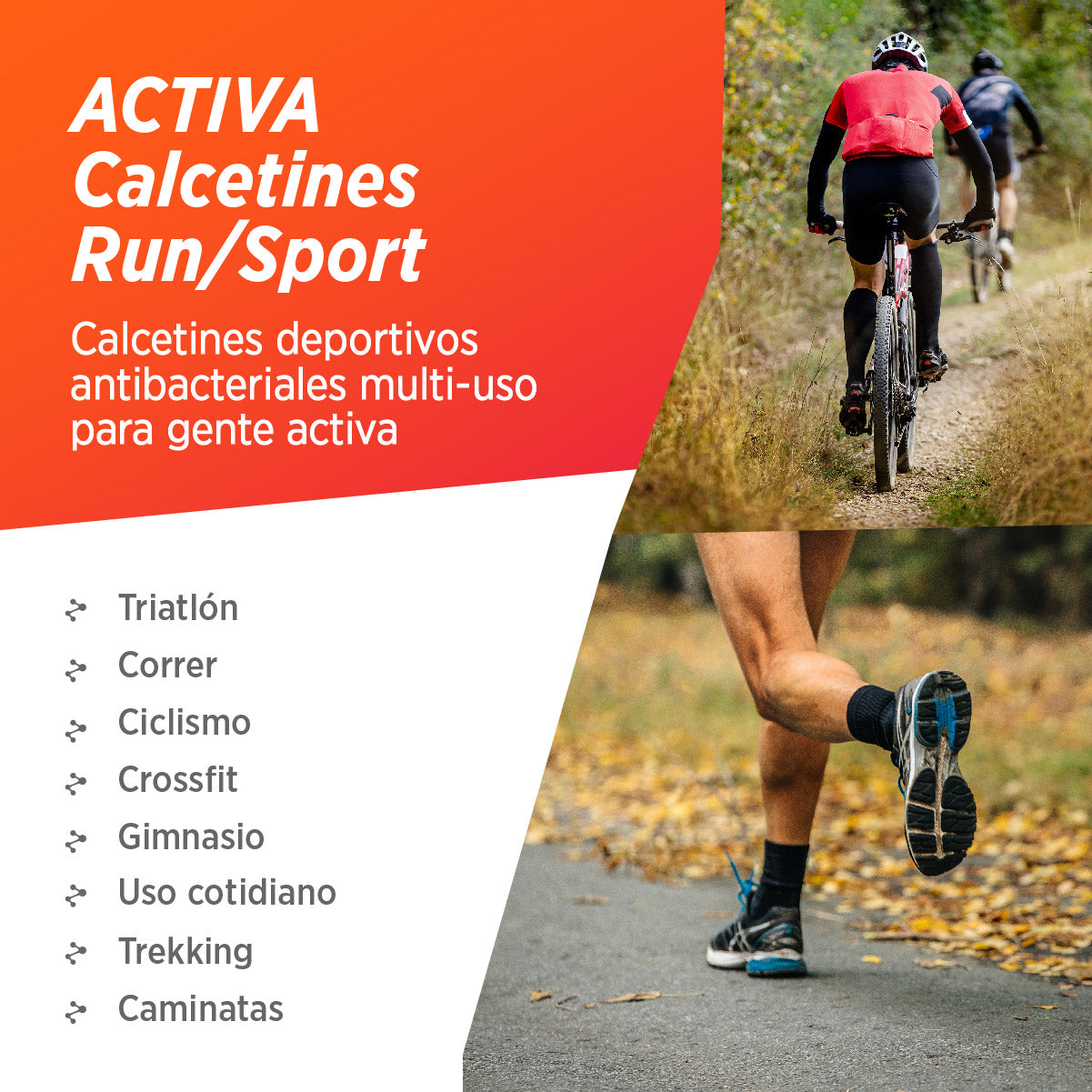 Medias de Compresión | Avance Triathlon, 02-Pack