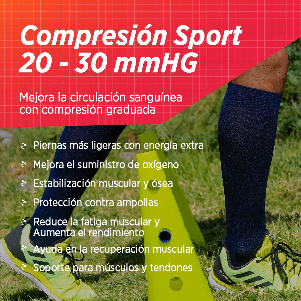 medias para correr