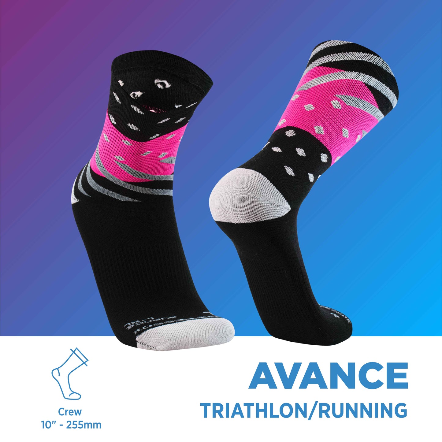 Medias de Compresión | Avance Triathlon, 02-Pack