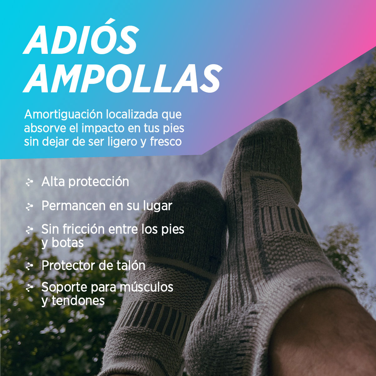 Medias Cortas Algodon Pima | Austral Tab, 03-Pack
