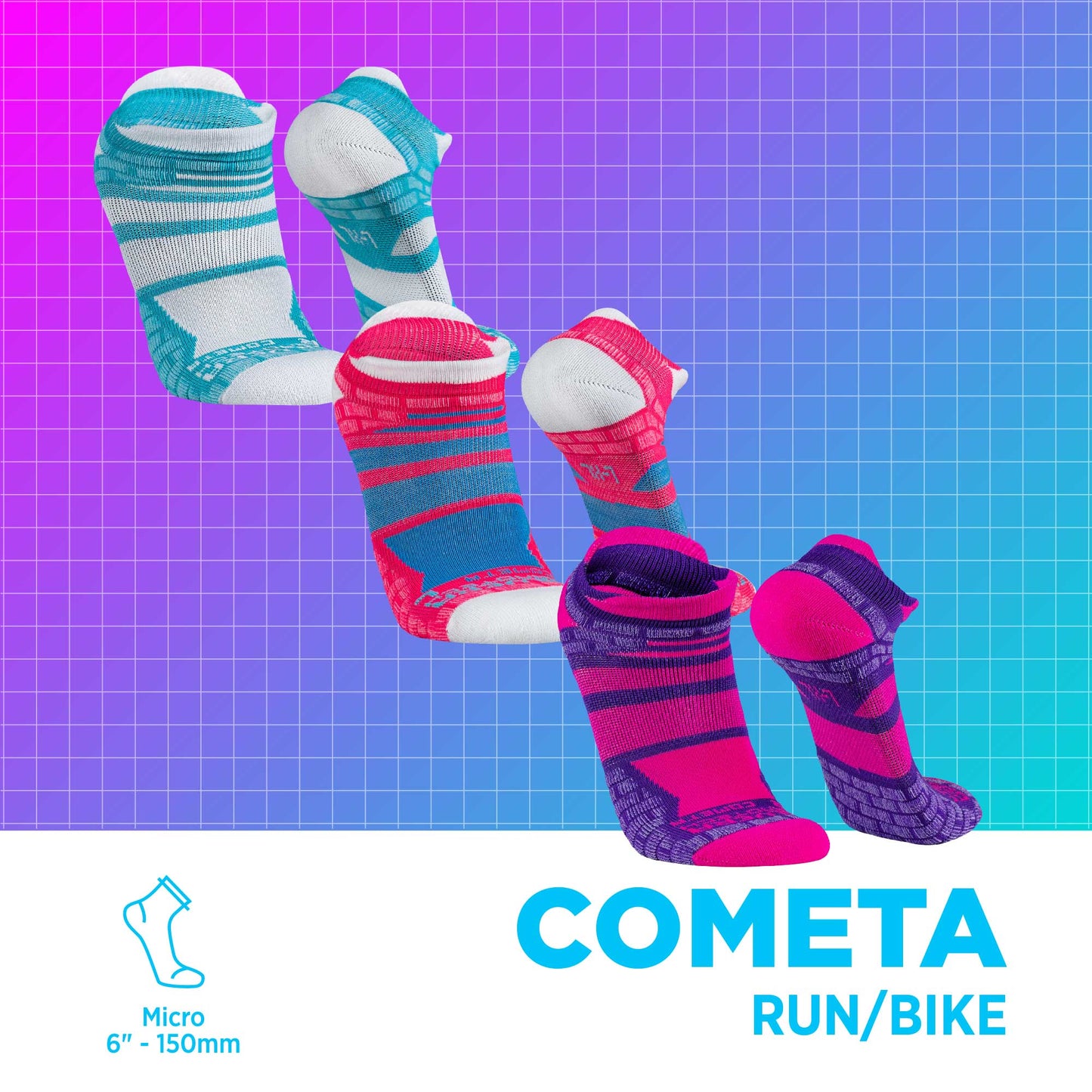 Medias Deportivas, para correr | Cometa 3-Pack