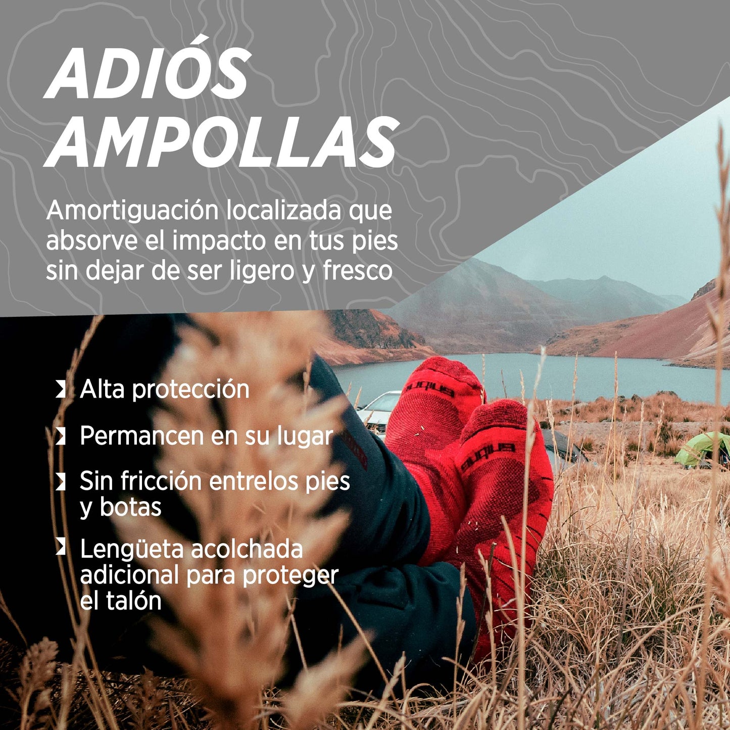 APEX RUN/BIKE Medias Tobilleras Térmicas