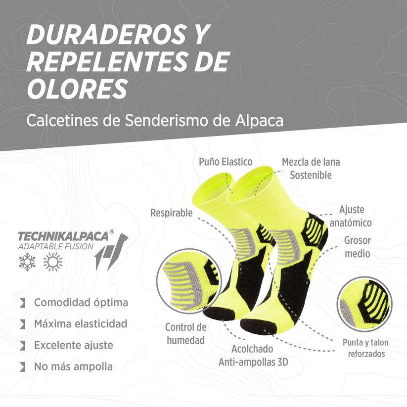 Medias impermeables para trekking