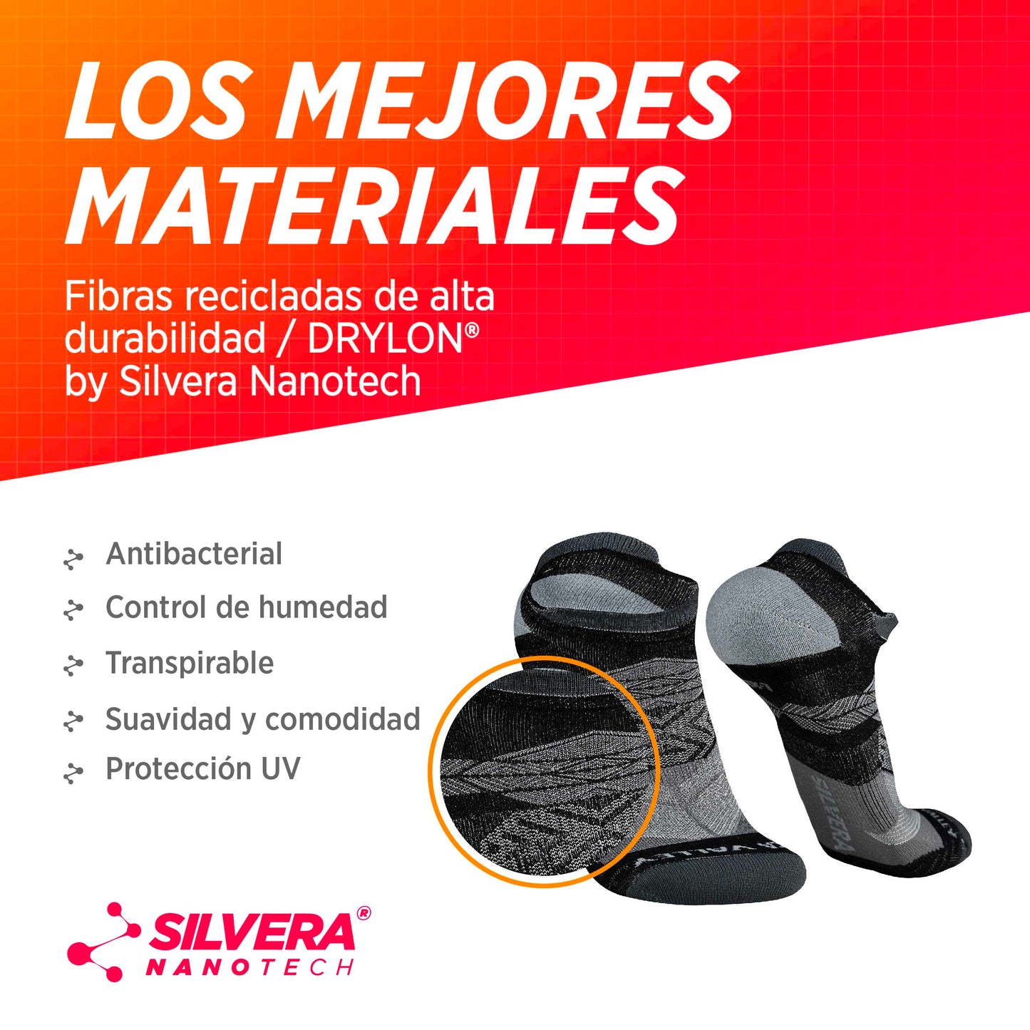 Medias Cortas de Compresion | Inka Valley 2-Pack