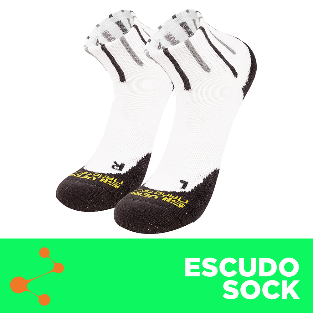 Medias Deportivas de Algodon | Escudo 03-Pack