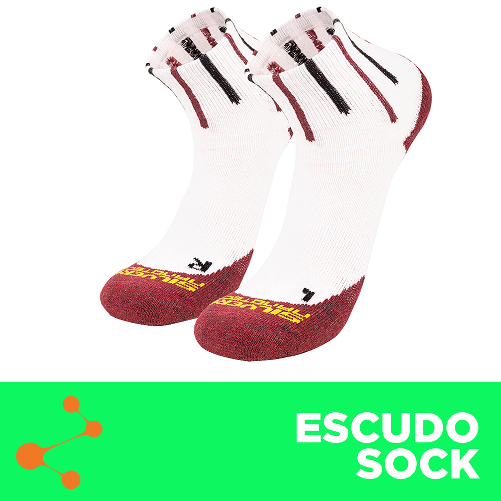 Medias Deportivas de Algodon | Escudo 03-Pack