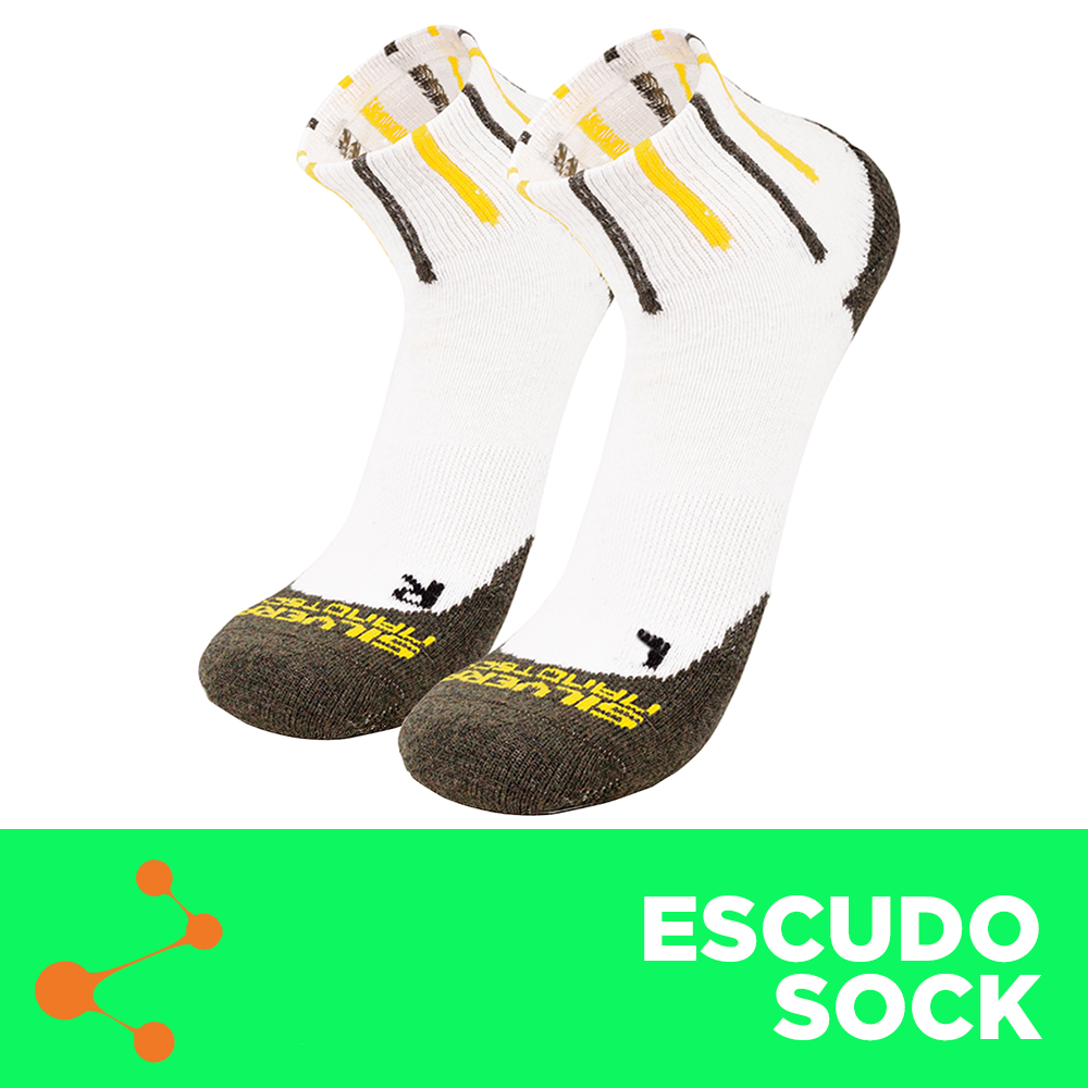 Medias Deportivas de Algodon | Escudo 03-Pack